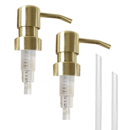 MAISONOVO Universal Soap Dispenser Pump | Stainless Steel Soap Pump Replacement | Replacement Soap Dispenser Pump for Plastic and Glass Soap