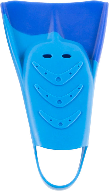 CRESSI Adult Swim Fins - Flexible Silicone for Comfortable and Durable Use, Blue/Azure, 35/38 - Pura: Designed in Italy