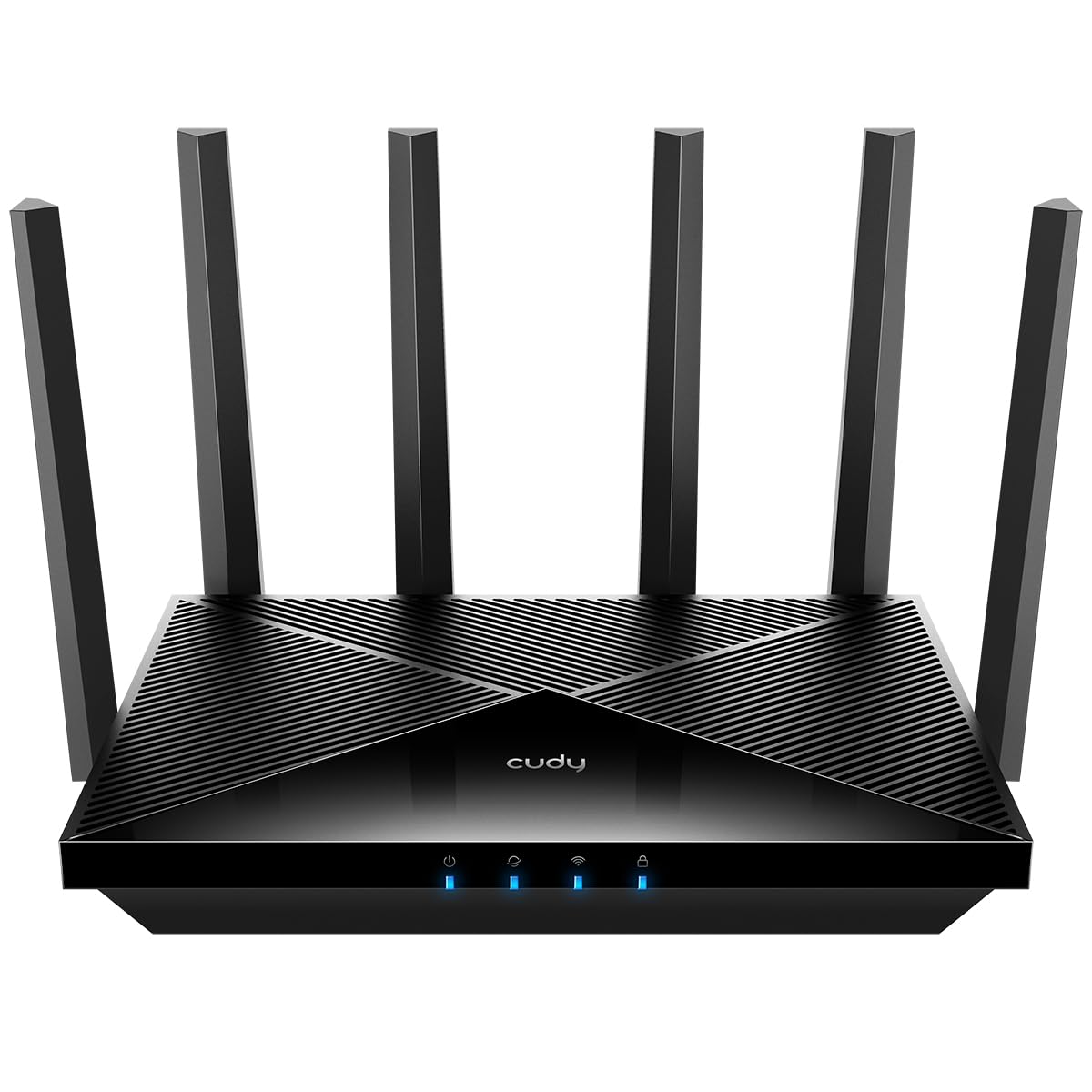 Cudy BE6500 WiFi 7 Router Dual Band Gigabit Gaming Router, 6500Mbp, VPN Client and Server, Cudy APP Control, Broadcom 2 GHz Quad-Core CPU, WR6500