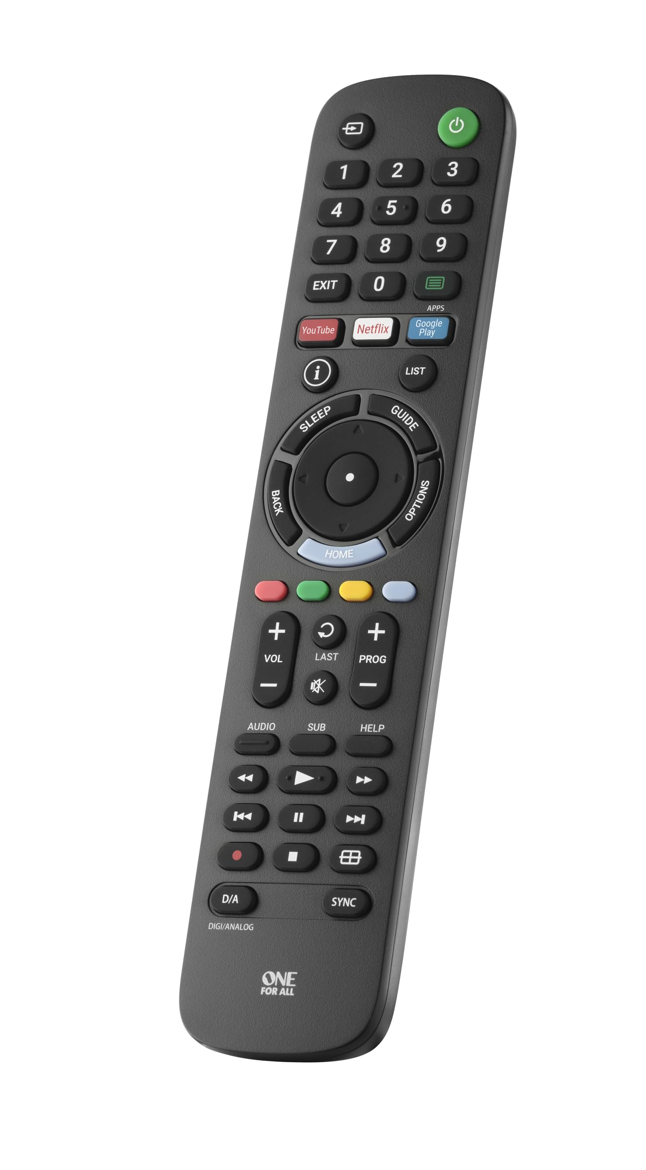 One For All Sony TV Replacement remote ? Works with ALL Sony TVs ? Learning feature -URC4912