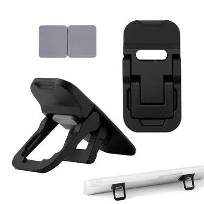2pcs Flip Computer Keyboard Stand for Desktop, Mini Laptop Cooling Leg Rack Invisible Heightened Dual Tilted Adjustable Keyboard Feet Riser Ergonomic