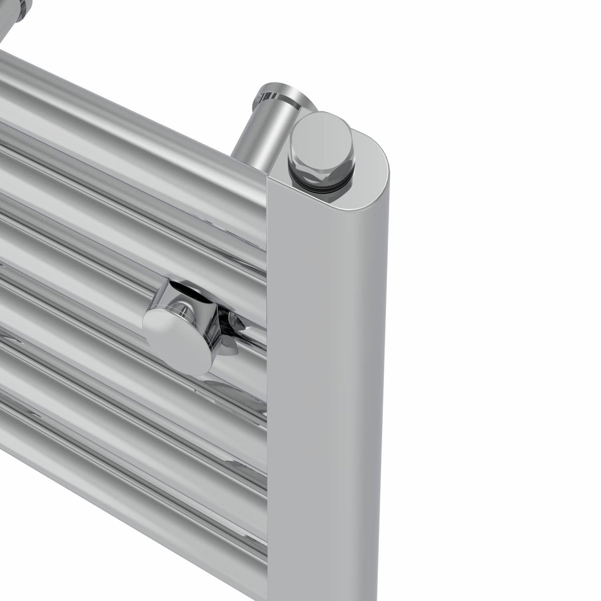NRG Chrome Heated Towel Rail Straight Designer Radiator, 1800×500mm