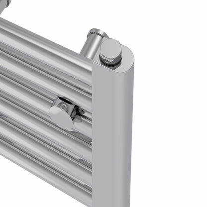 NRG Chrome Heated Towel Rail Straight Designer Radiator, 1800×500mm