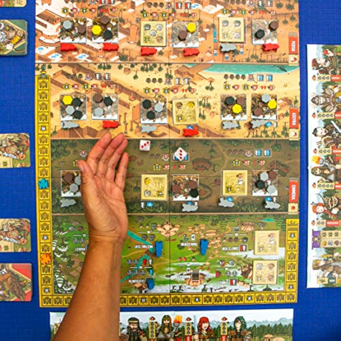 Renegade Game Studio | Raiders of Scythia | Board Game | Ages 12+ | 1-4 Players | 60-80 Minutes Playing Time, Multicolor