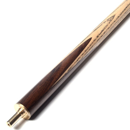 CUESOUL 57" Handcraft 3/4 Jointed Snooker Cue with Extension/Joint Protector Packed in Leatherette Cue Bag (D304)