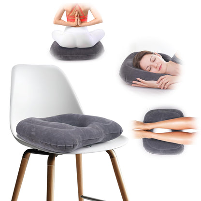 AirSwim Inflatable Hemorrhoid Pillow, Inflatable Donut Cushion for Sitting