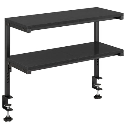 IBUYKE Clamp on Desk Shelf, 22.8” Large Desk Extender Shelves TMZ010B