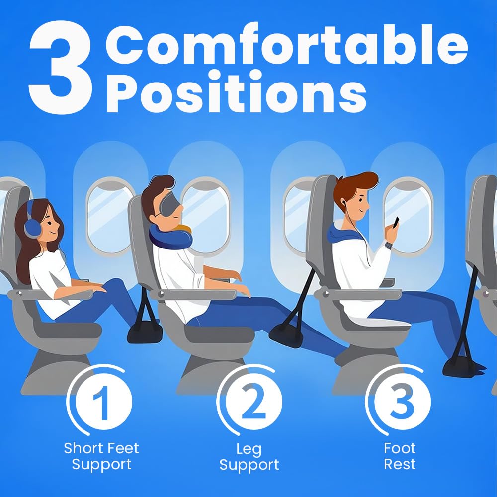 Omnpak Aircraft Footrest Strap Storage Pouch