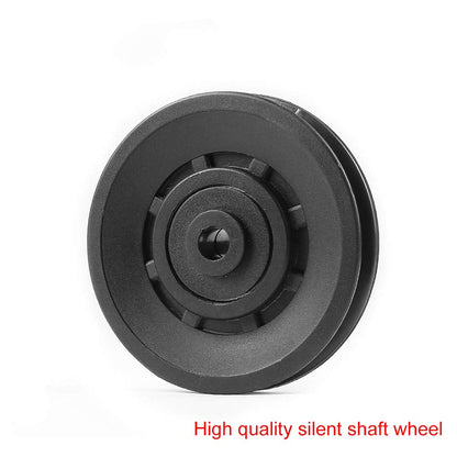 Topfinder 90mm Universal Bearing Pulley Wheel for Gym Fitness Equipment Cable Machine Wearproof Spare Part (12Pcs)
