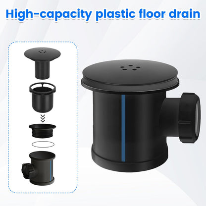 90mm / 115mm Shower Drain Cover Replacement, Shower Plughole Cover