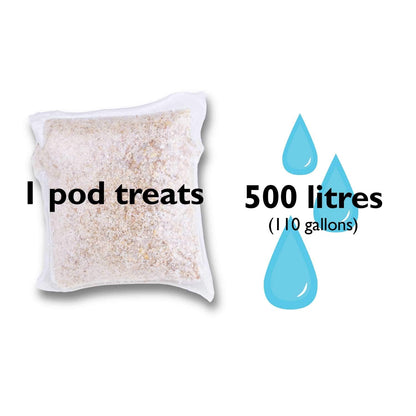 Blagdon Clean Pond Pods, Clears Blanket Weed, Reduces Filter Cleaning, Feeds Aquatic Plants, Eats Pond Sludge, Removes Chlorine, Makes Tap Water Safe,