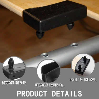Pozaqutar 12-Piece Bed Slat Holders Set, Durable Plastic Caps for Side and Center Slats, Replacement Parts for Single, Double, King
