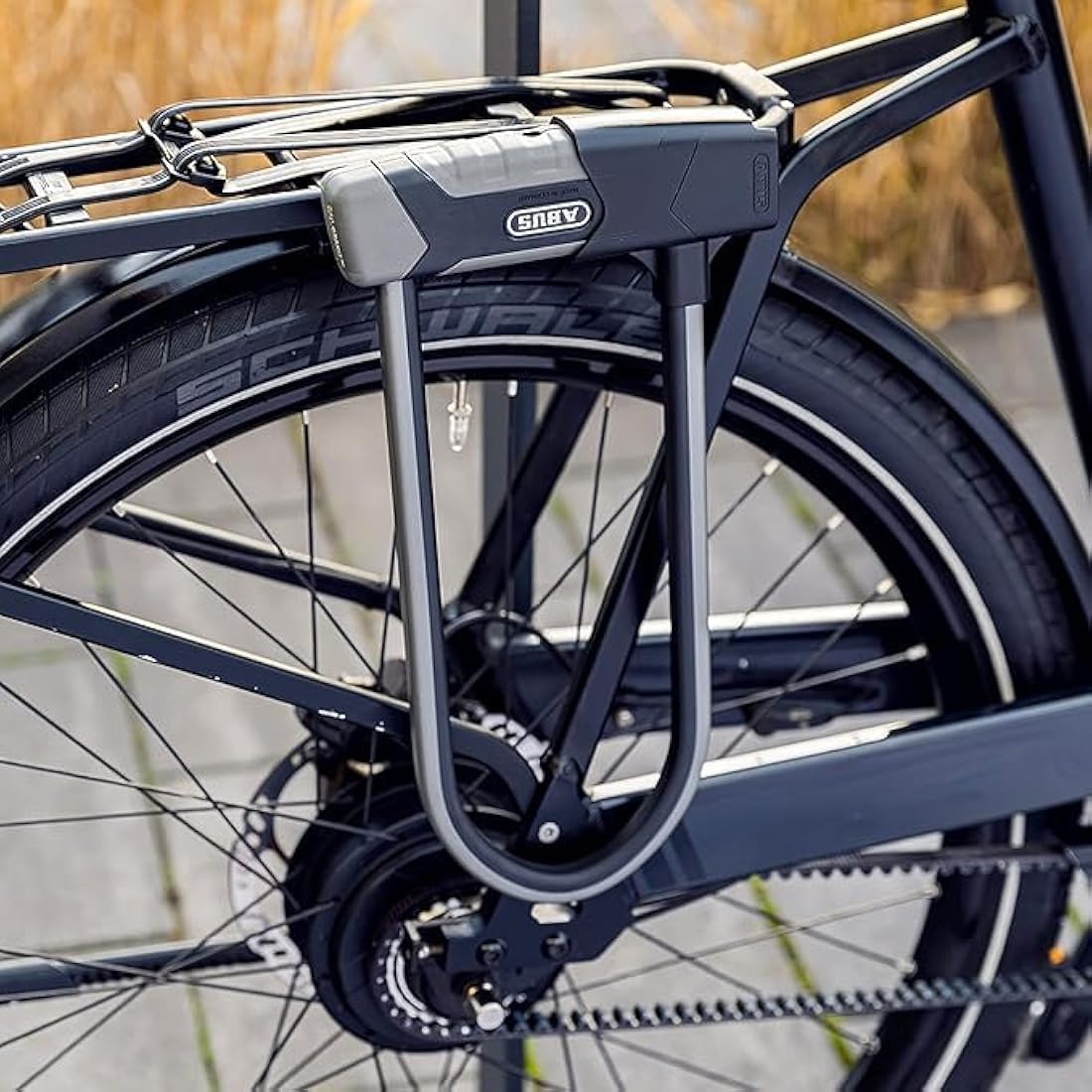 ABUS U-lock Granit XPlus 540 - Bike lock with XPlus cylinder - security level 15 - Black/grey