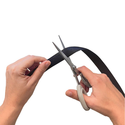 MARARDI Belcro Tape [Black] for Sewing Double-Sided [25 Metres x 40 mm] Hook and Loop [Non-Adhesive] Extra Strong and Durable Strips for Clothing