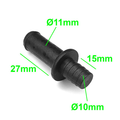 cyclingcolors 10 x Bolts Pins Insert Plastic 11 mm Support for Slats Bed Slat Bushing Slats Bed Base Bed Frame Bed Sheet