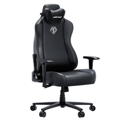 Anda Seat Novis Max Gaming Chair for Adults - Large Reclining Video Game Chairs, PVC leather Ergonomic Gaming Chair, Heavy Duty Back Lumbar Support
