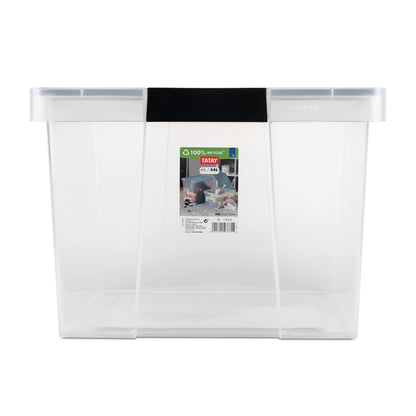 TATAY Storage Box BPA-Free Stackable Design Lid with Hinges Included
