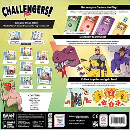 Z-Man Games | Challengers | Board Game | Ages 10+ | 1-8 Players | 45+ Minutes Playing Time