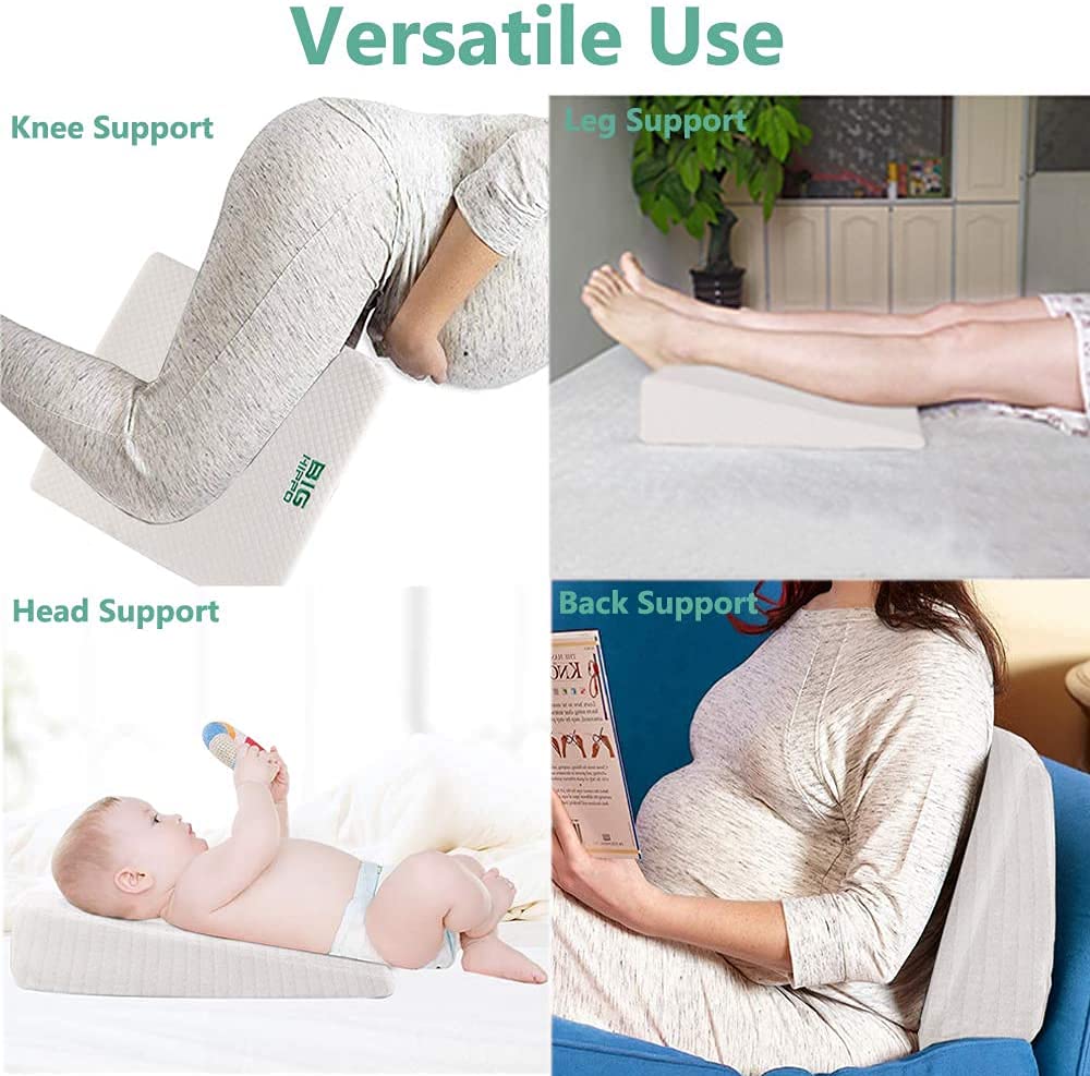Big Hippo Memory Foam Seat Cushion - U-Shaped Tailbone & Sciatica Pain Relief Chair Pad for Posture Correction