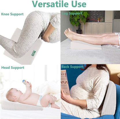 Big Hippo Memory Foam Seat Cushion - U-Shaped Tailbone & Sciatica Pain Relief Chair Pad for Posture Correction