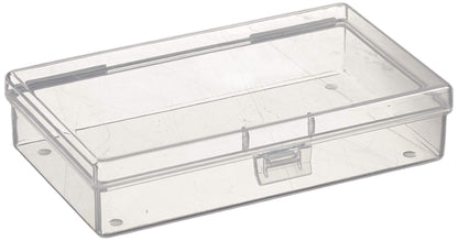 Goodma 7 Pieces Mixed Sizes Rectangular Clear Plastic Storage Box