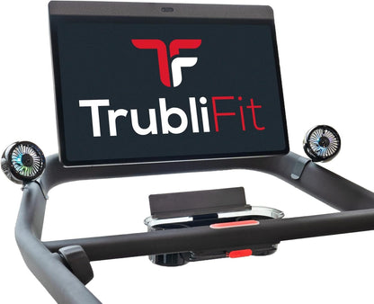 TrubliFit Dual Fan for Peloton Tread - Accessories for Peloton Treadmill - Does NOT fit Tread+ - No Charging Required (Peloton Tread)