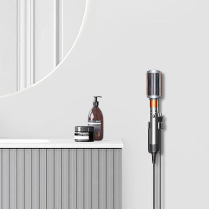 Moqing Wall Mount Holder for Dyson Airwrap Styler Hair Curling Iron Barrels, Metal Organizor Storage Rack Suitable for Various Curly Hair