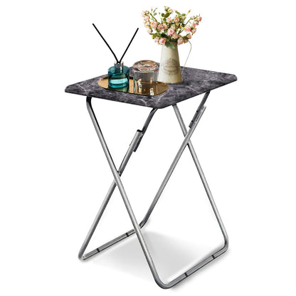 Small Folding Table, Foldable Table, TV Tray Table, Sofa Table, End Table