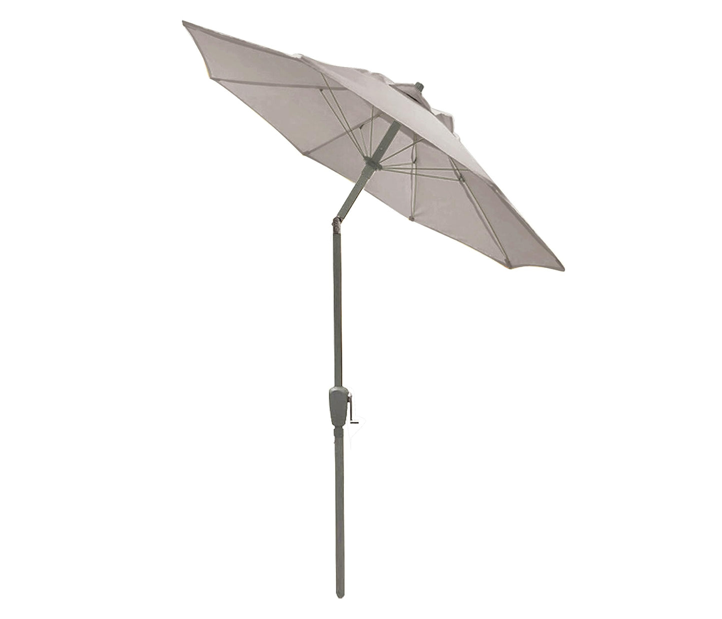 Dehner Kos Parasol Diameter 150 cm Height 223 cm Aluminium/Polyester Turquoise
