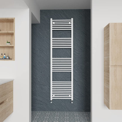 Warmehaus Straight Heated Towel Rail White Radiator 1800x500mm