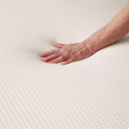 Direct Manufacturing Coolmax Memory Foam Mattress Zipped Cover Size - Double 4ft6 x 6ft3 Depth: (7" - 17.5cm)