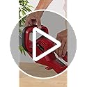 Einhell 45cm (18 Inch) Electric Hedge Trimmer - Laser-Cut Diamond-Ground Steel Blades with 12mm Cutting Thickness - GH-EH 4245 Lightweight Hedge Cutter, Powerful, Safe and Easy to Use 3403461