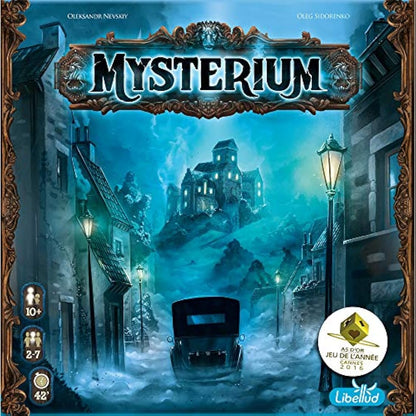 Libellud | Mysterium Board Game (Base Game) | Mystery Board Game | Cooperative Game for Adults and Kids | Fun for Family Game Night | Ages 10 and up | 2-7 Players | Average Playtime 45 Minutes