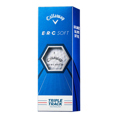 2021 Callaway ERC Triple Track Golf Balls, White