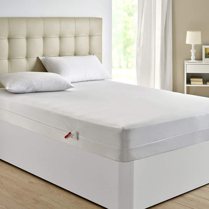 Pikolin Home - Sanitary Mattress Protector – Waterproof, Breathable, white Cama 80-80 x 190/200 cm white