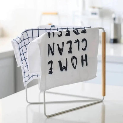 Washcloth Holder Dish Rag Cloth Holder 3 Arms Folding Towel Drying Rack