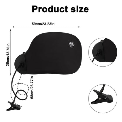 Office Cubicle and Desk Shade, Adjustable Desk Shade to Block Overhead Light Cover Office Supply for Privacy Glare Reduction Comfortable Essential