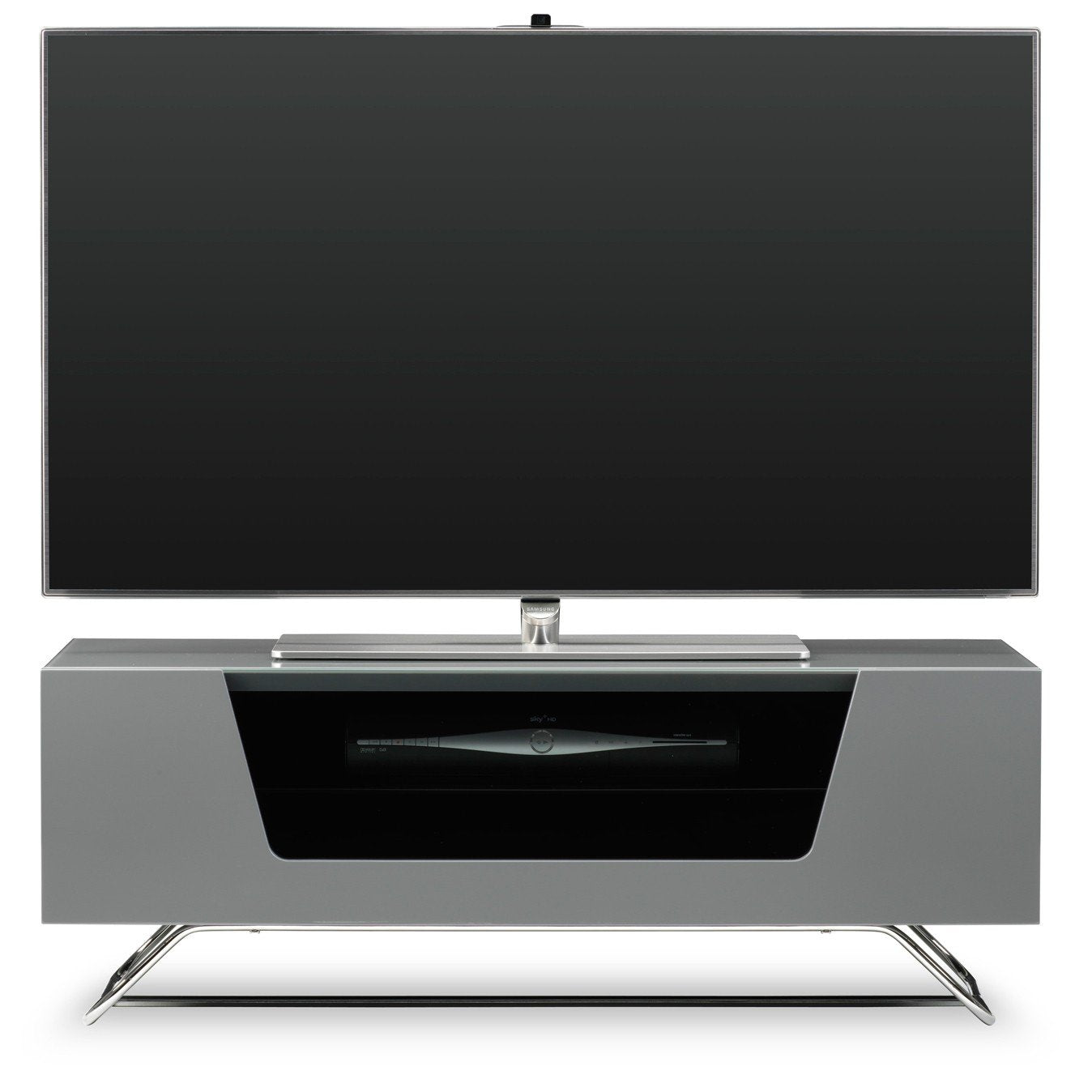 Alphason Chromium 2 1000 TV Cabinet - Grey