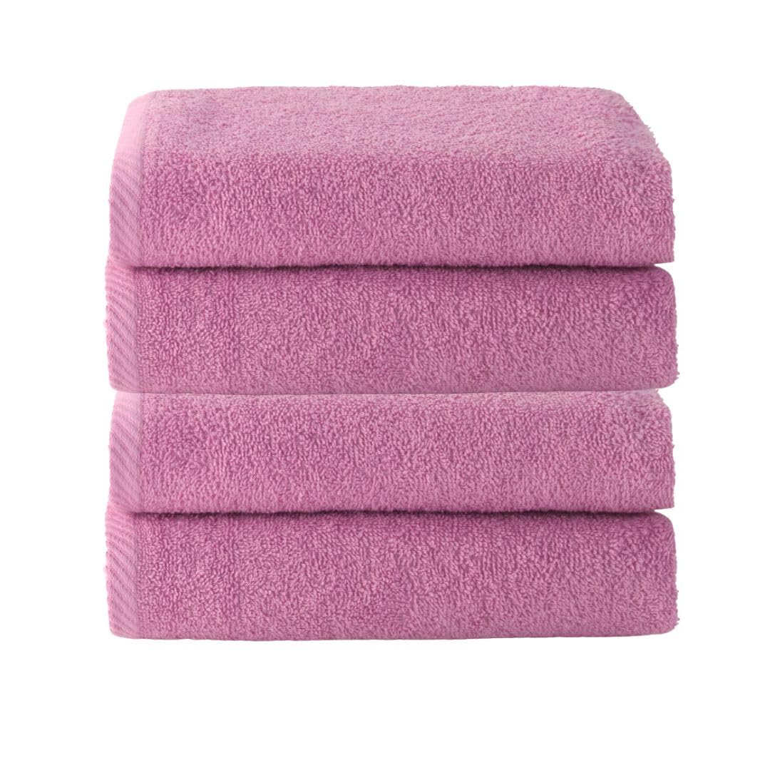 Top Towel Plus Set of 4 Bath Towels and Washbasin 100% Cotton | Soft, Absorbent and Durable Towels 50 x 100 cm | Ideal Set for Modern Bathroom