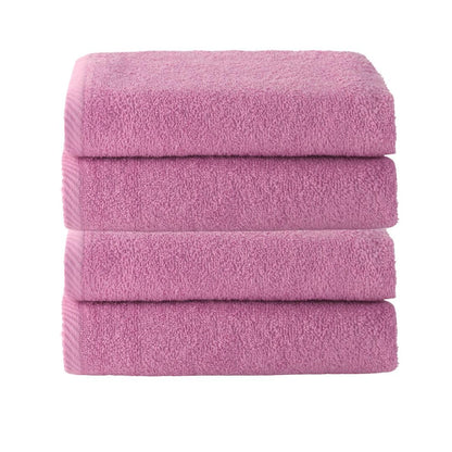Top Towel Plus Set of 4 Bath Towels and Washbasin 100% Cotton | Soft, Absorbent and Durable Towels 50 x 100 cm | Ideal Set for Modern Bathroom