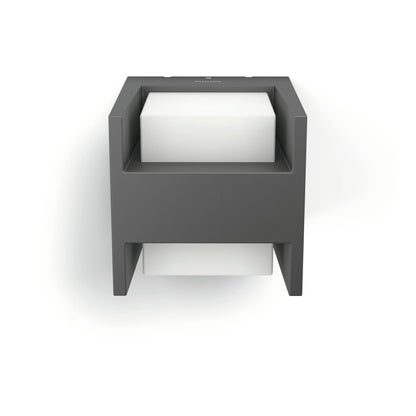 Philips myGarden Arbour LED Outdoor Up and Down Wall Light [Anthracite] 2 x 4.5 W LED Light. For Garden and Patio Lighting