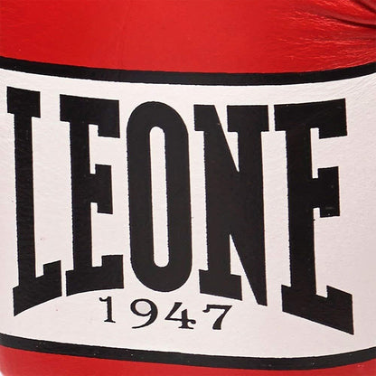 LEONE 1947, Shock Boxing Gloves, Unisex Adult, Red, 16 OZ, GN047