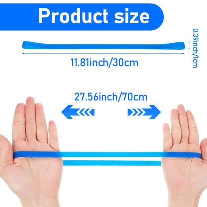 ElevateTech Beach Towel Bands for Sun Loungers, 10 Pcs Elastic Sunbed Towel Bands for Beach Chair Towel Clips Windproof Towel Holder Strap Beach