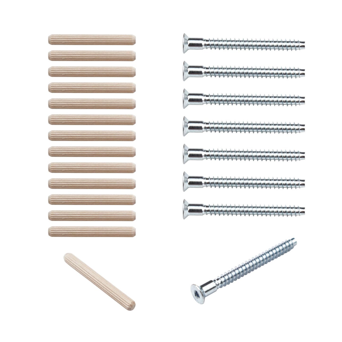 Repair Kit/Replacement Parts Set Suitable for IKEA Kallax 2