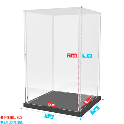 Nynelly Acrylic Display Case for Lego Star Wars Helmet for Lego Captain Rex Helmet Models Figures