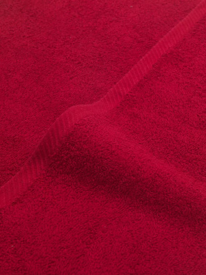 Top Towel - Plus - Large Bath Towels - Bath Towels - 2 Bath Towels - 100 x 150 cm 100% Cotton - Garnet