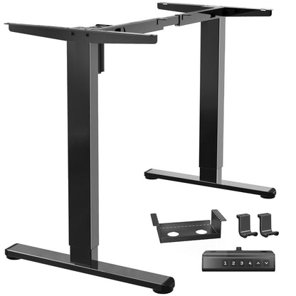 Marsail Height Adjustable Desk Frame, Electric Table Legs with Powerful Motor, 176 lbs Maximum Load, for Various Desktops, Adjustable Table Legs