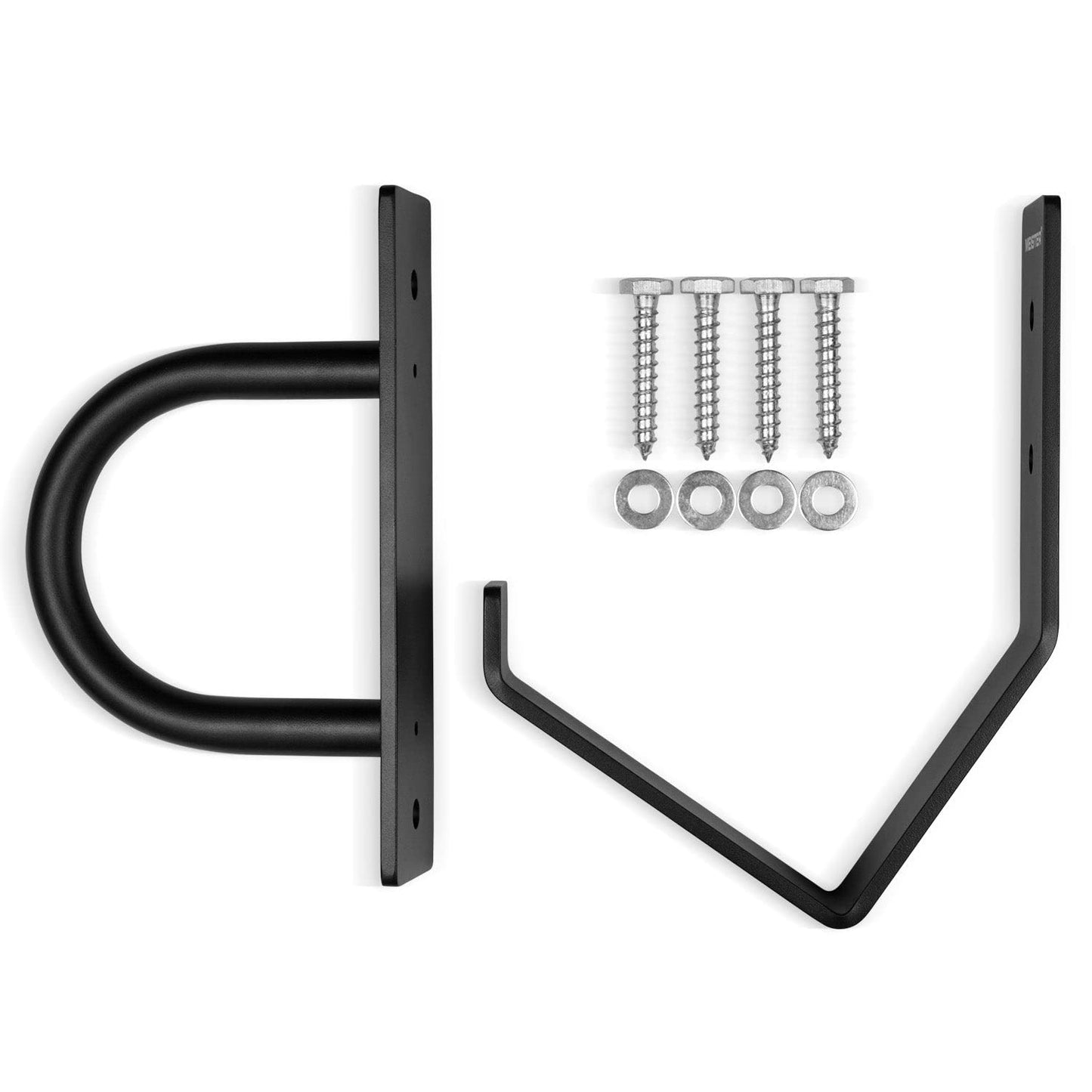 Meister XSteel Battle Rope Wall Mount Kit w/Anchor & Storage Hook - Matte Black