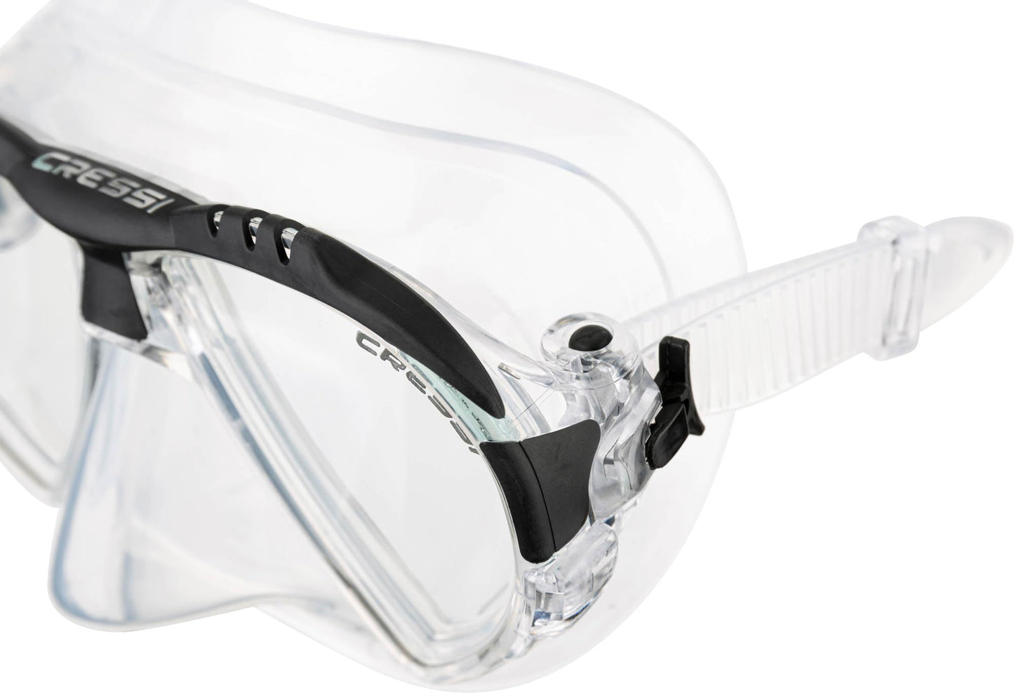 Cressi Adult Matrix Snorkelling Mask - Clear