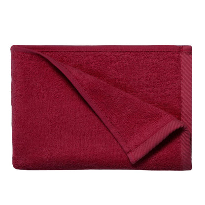Top Towel - Plus - Large Bath Towels - Bath Towels - 2 Bath Towels - 100 x 150 cm 100% Cotton - Garnet